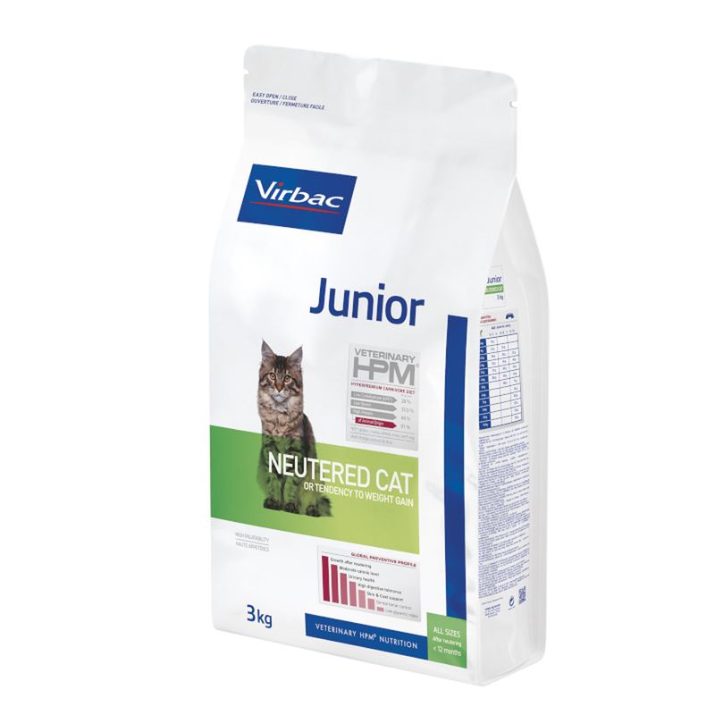 Virbac Veterinary HPM Cat Junior Neutered pour chaton