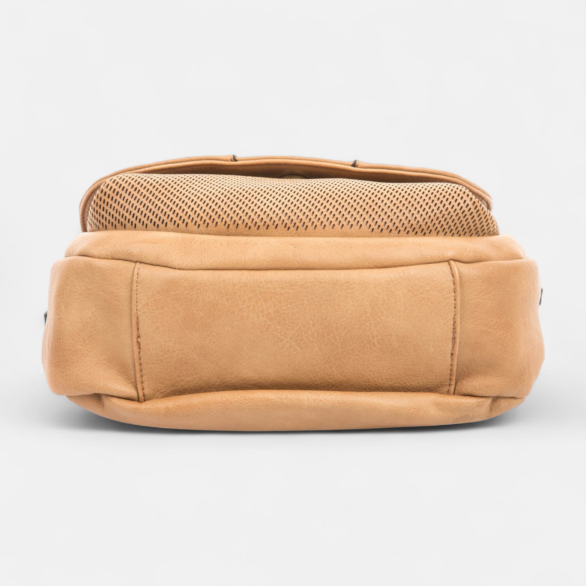 Sac bandoulière camel