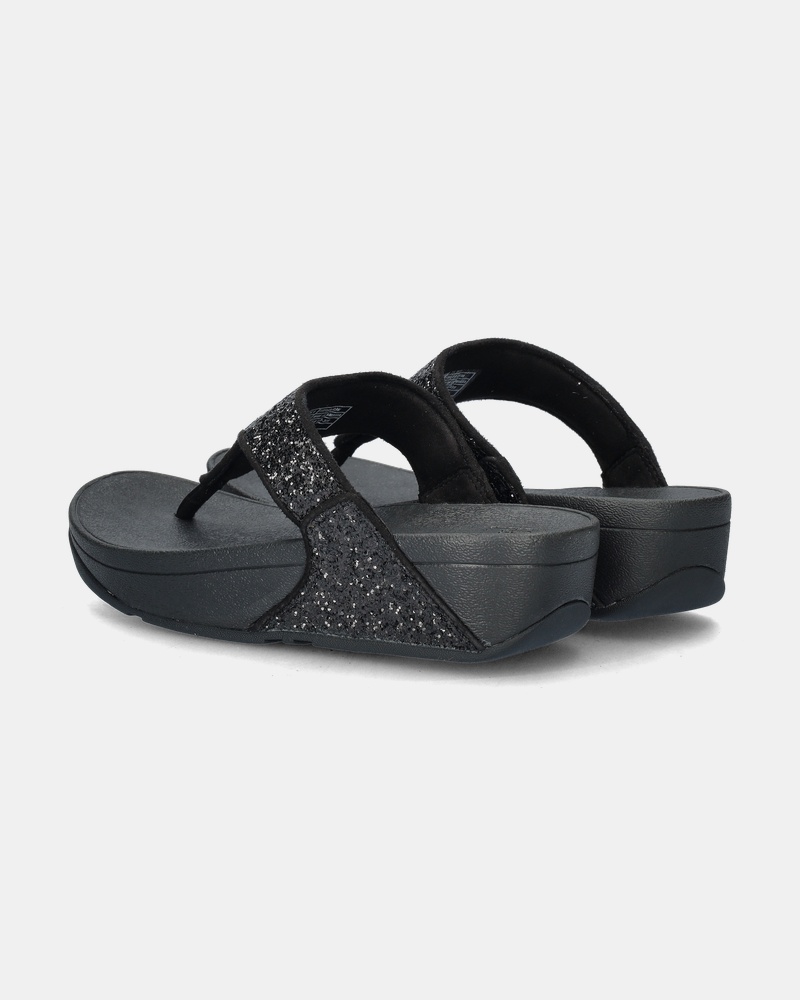 Fitflop Lulu Glitter Slippers  - zwart