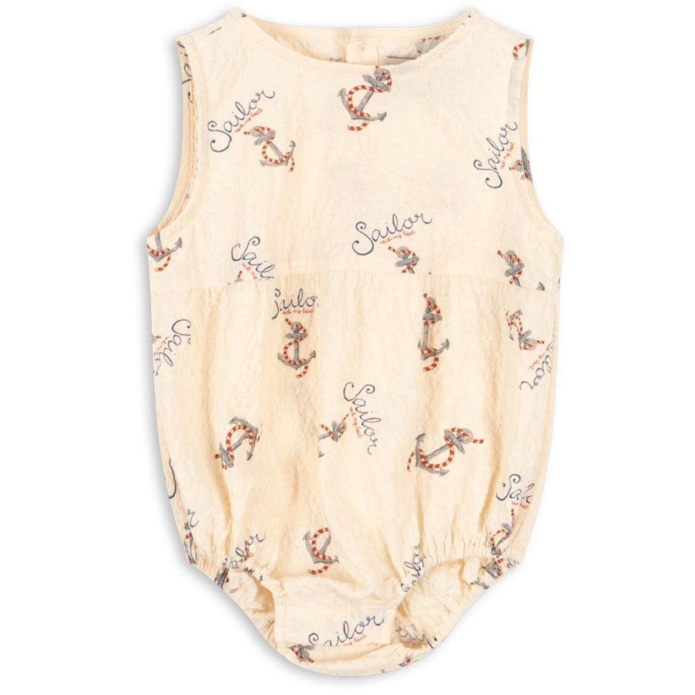 Køb Konges Sløjd Rock My Boat Elliot Romper GOTS