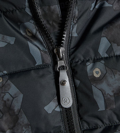 Color Kids Steppjacke - Phantom m. Bären
