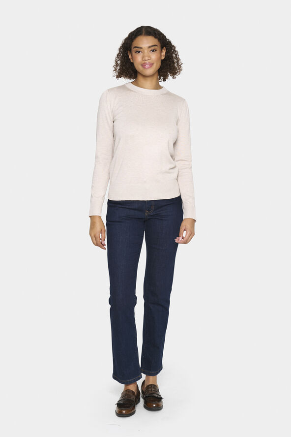 Saint Tropez CherriSZ Pullover Gray morn melange