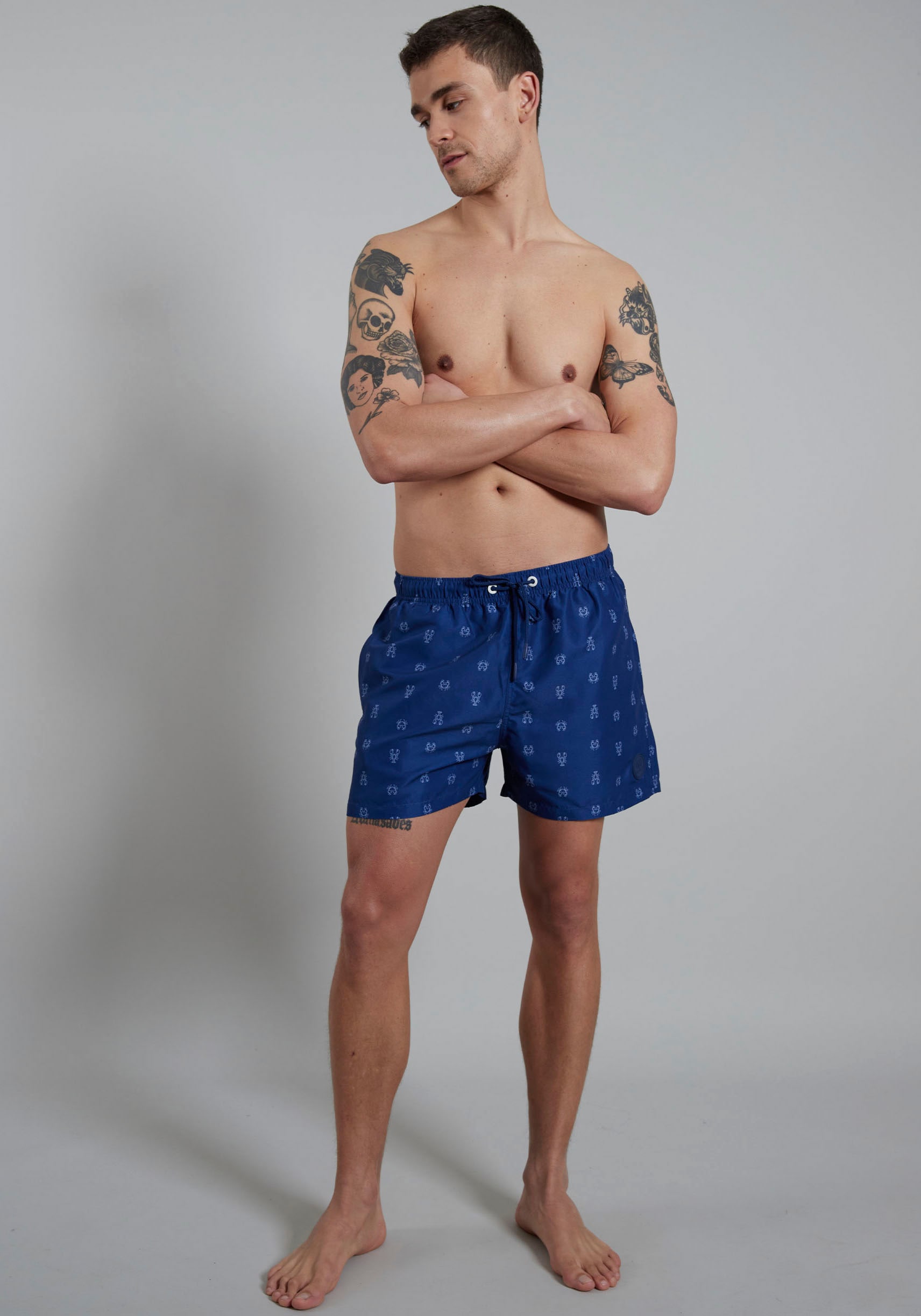 CECEBA Badeshorts , mit tollem Print für warme Sommertage, bequem, schnelltrocknend