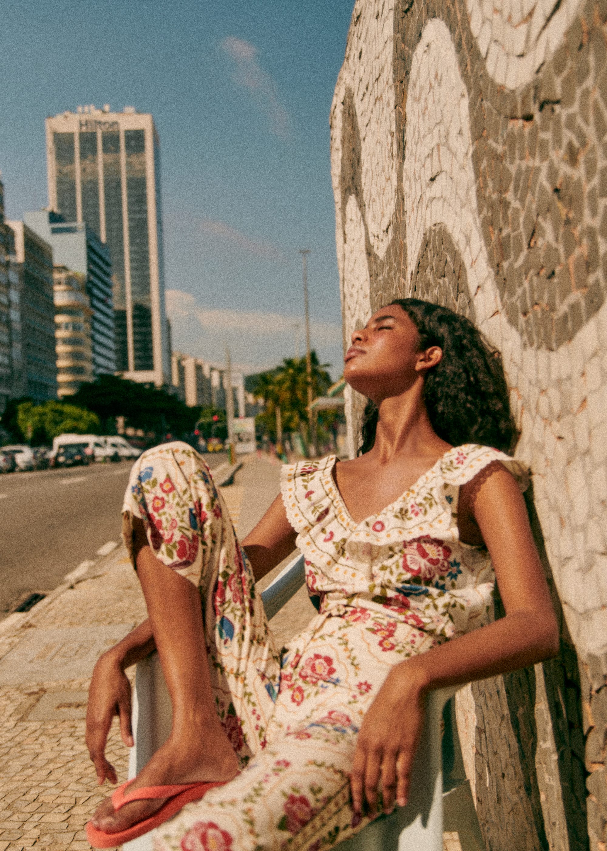Blouse Gold - Sézane x FARM Rio - Jardim Romântico - E-SHOP/CHEMISES & BLOUSES 5905309