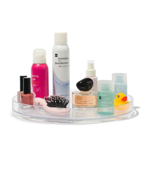 plateau tournant transparent Ø29x3.5cm