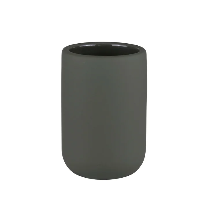 Mette Ditmer - Lotus Play Zahnputzbecher, dark olive