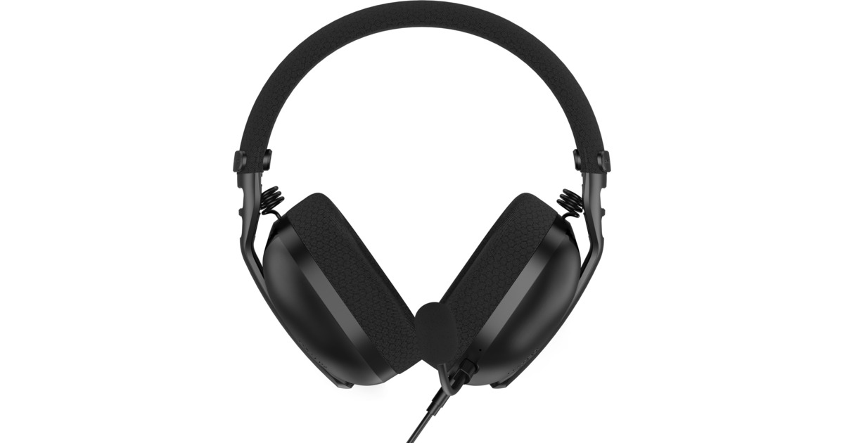 HatorHyperpunk 3 USB over-ear gaming headset  (Zwart, Virtual 7.1 Surround Sound, USB-A / USB-C / Bluetooth)