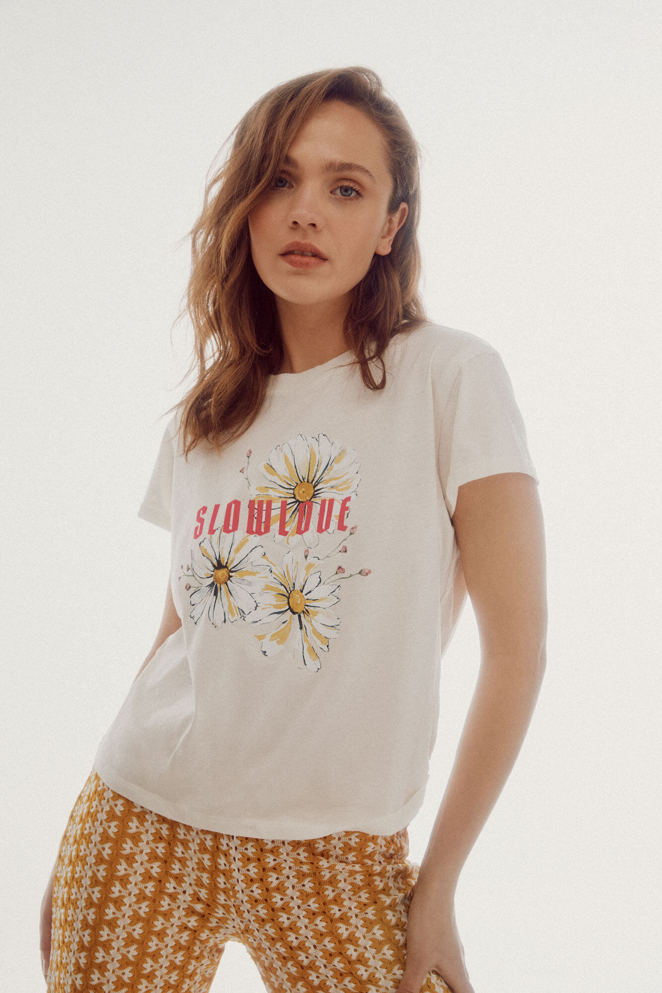 Camiseta com estampa - Branca