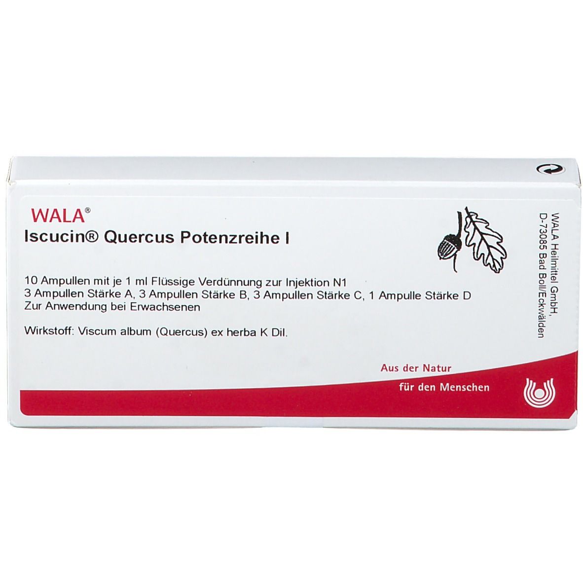 WALA® Iscucin Quercus Potenzreihe I