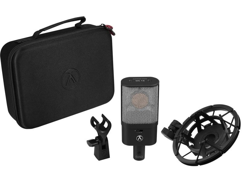 Austrian Audio Kondensatormikrofon OC16 Studio Set Grossmembran-Kondensatormikrofon mit Zubehör