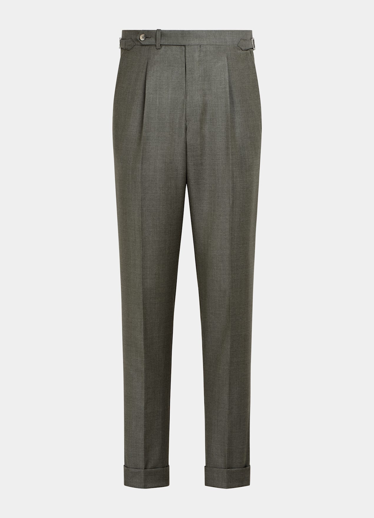 Costume trois pièces Havana coupe Tailored vert foncé