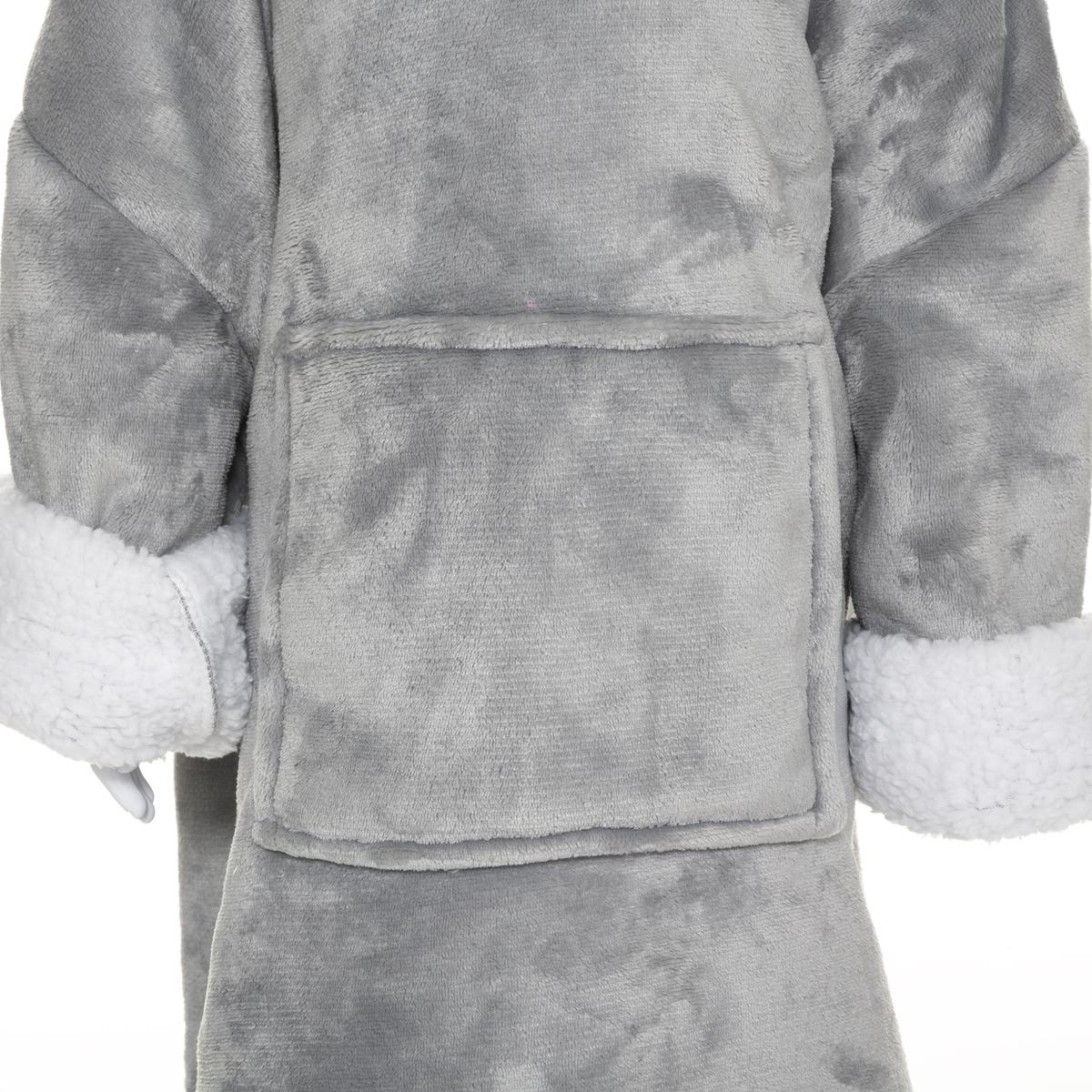 PLAID SWEAT CAPUCHE OURS