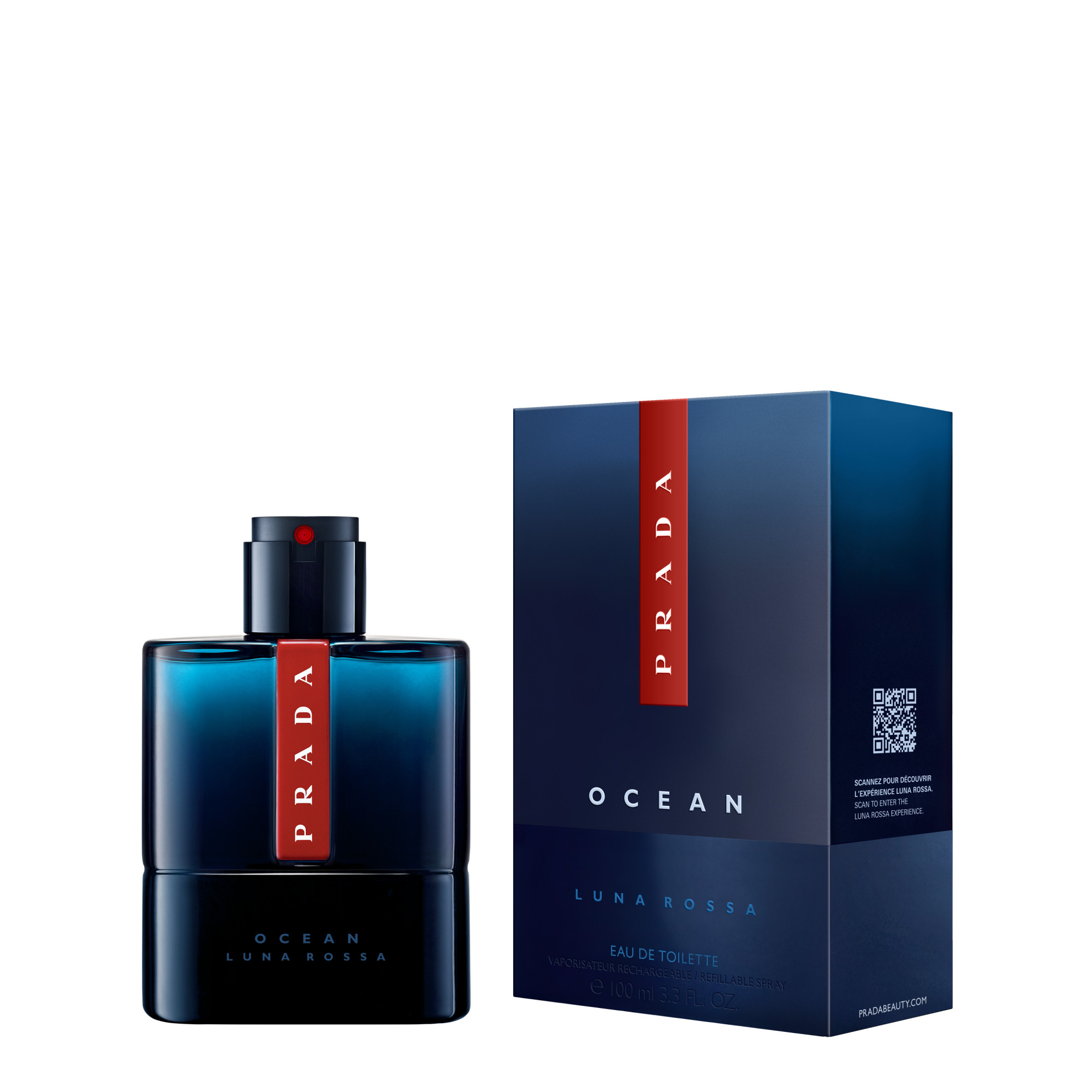Prada Luna Rossa Ocean Eau de Toilette spray<br>100 ml, Spray
