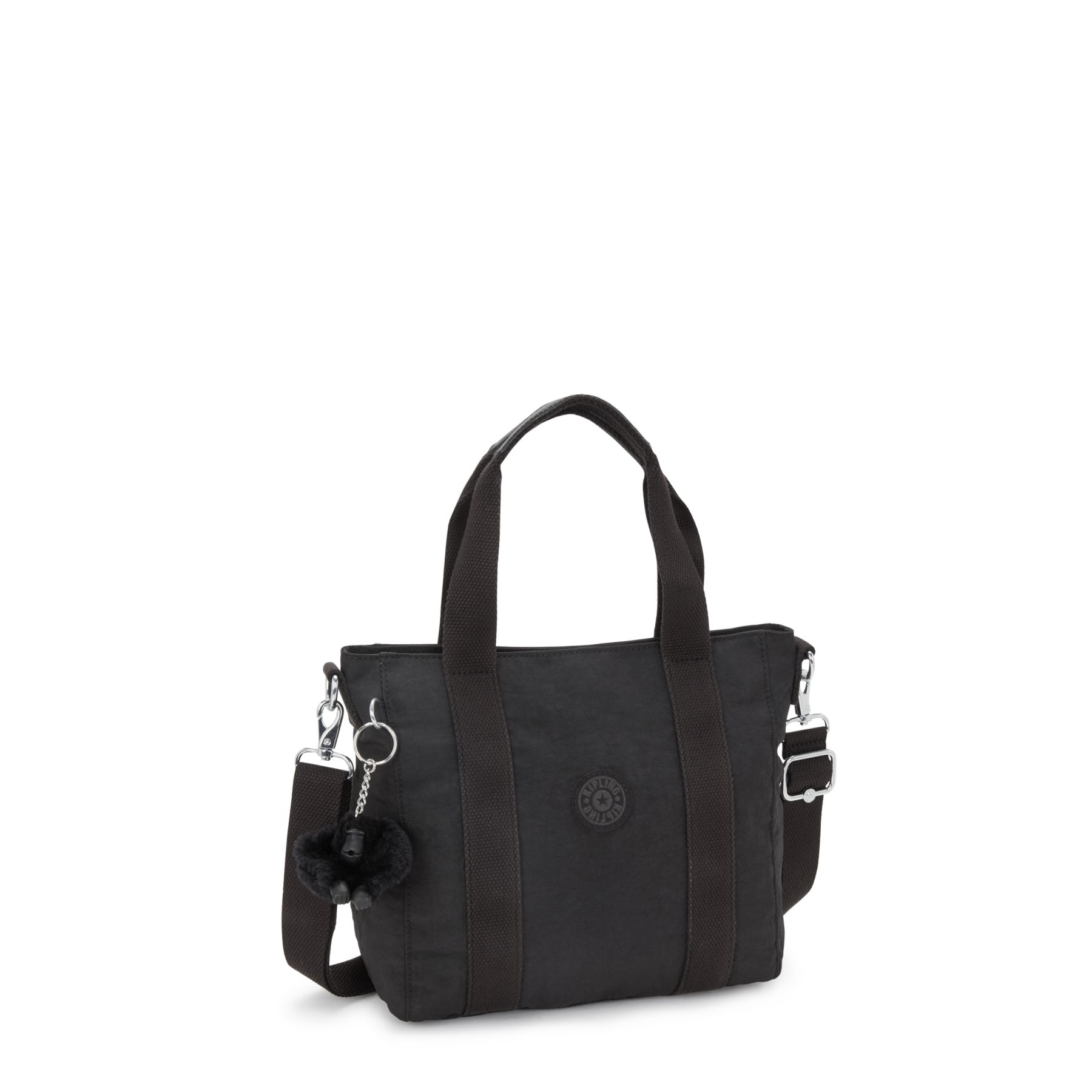 ASSENI MINI Mini fourre-tout avec bandoulière détachable - Black Noir