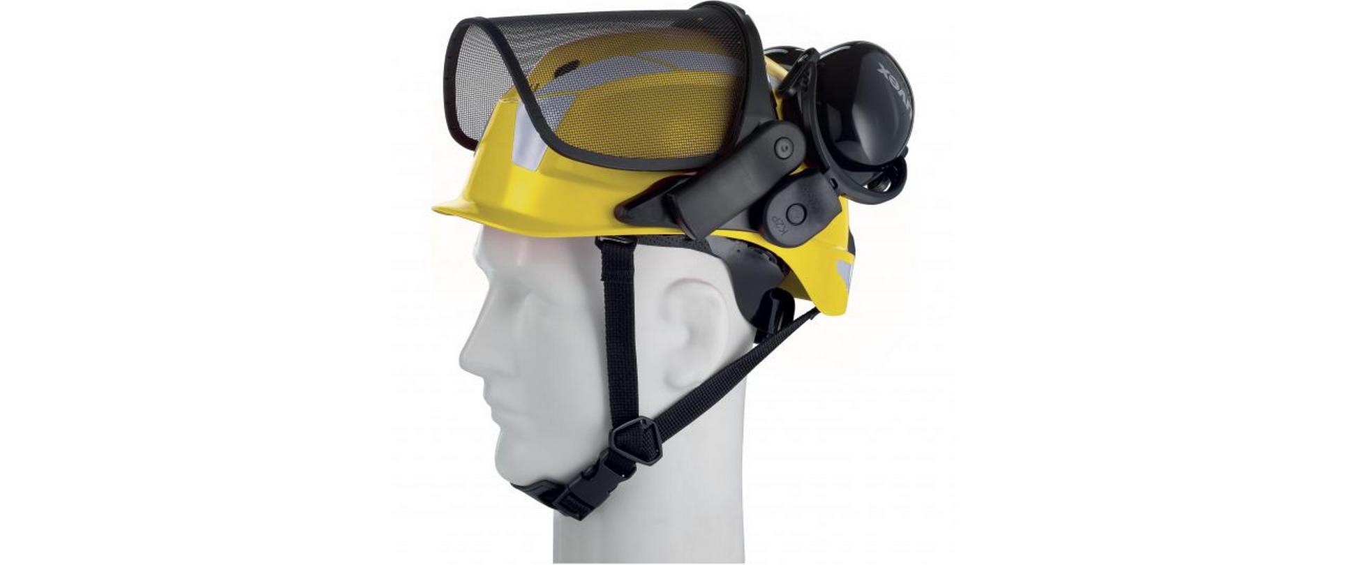 Schutzhelm Pheos Forestry, Gelb<br>Forsthelm Komplettset