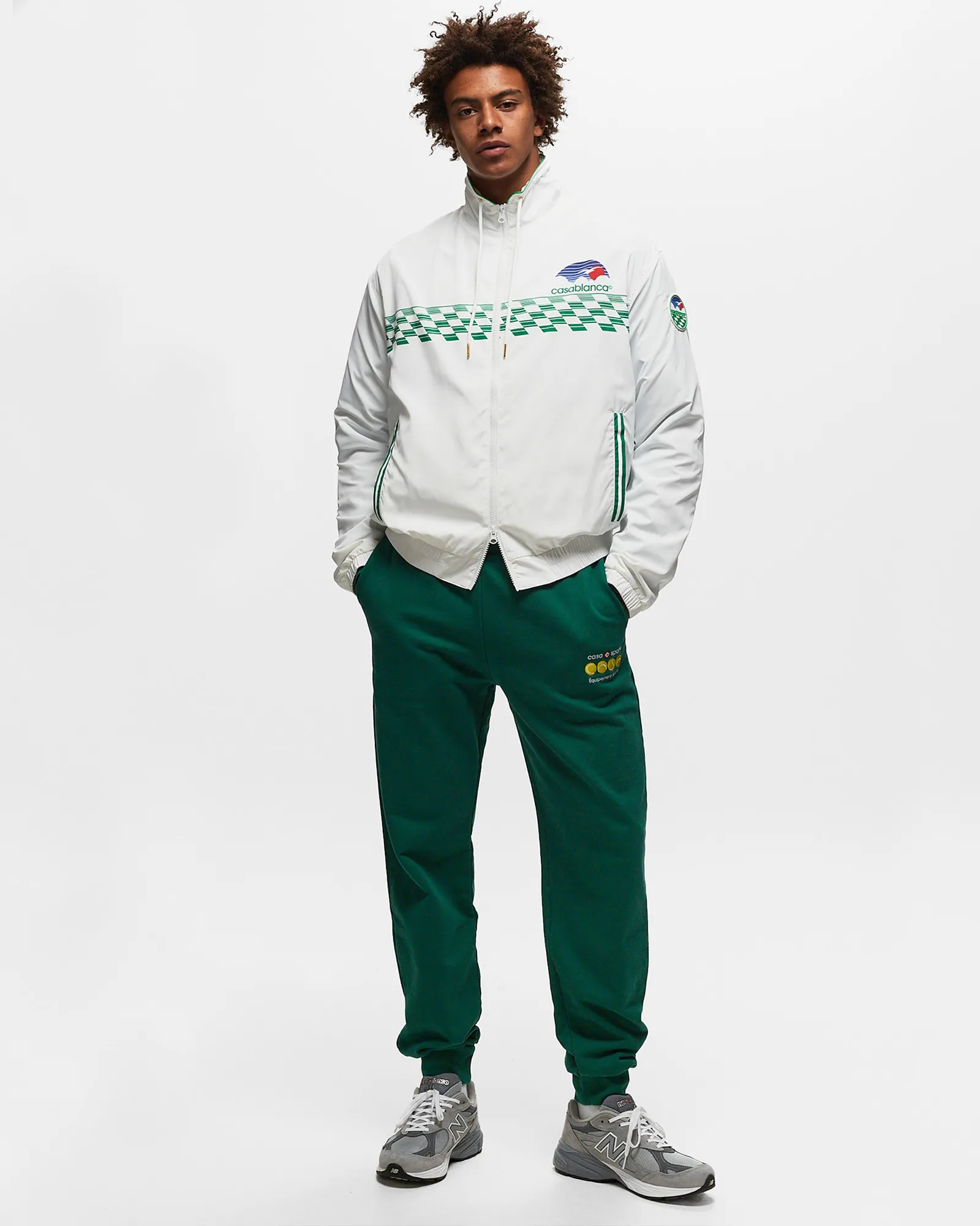 Casablanca TENNIS HORIZON SHELL SUIT TRACK JACKET