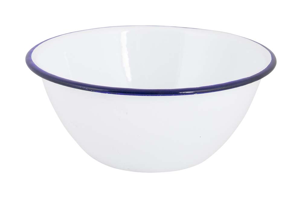 Bo-Camp Emaille Blue 6-delig serviesset