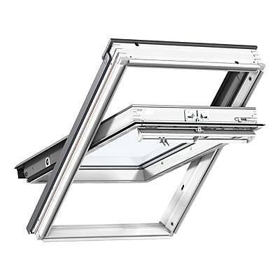 Fenêtre de toit à rotation VELUX Standard Whitefinish - bois peint en blanc L. 114 x H. 140 cm (GGL 2054 SK08)