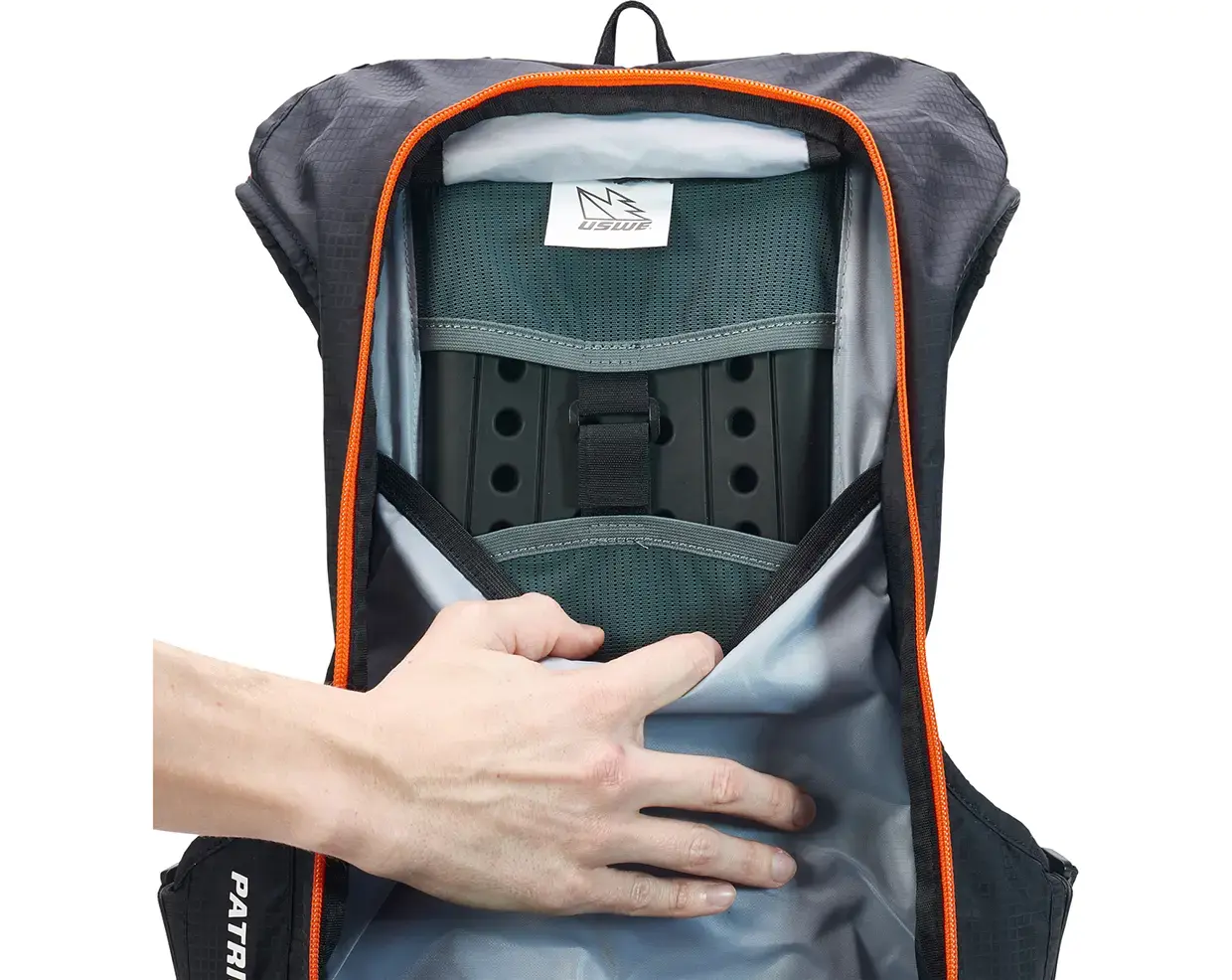 USWE Patriot 15 Rugzak Oranje/Zwart