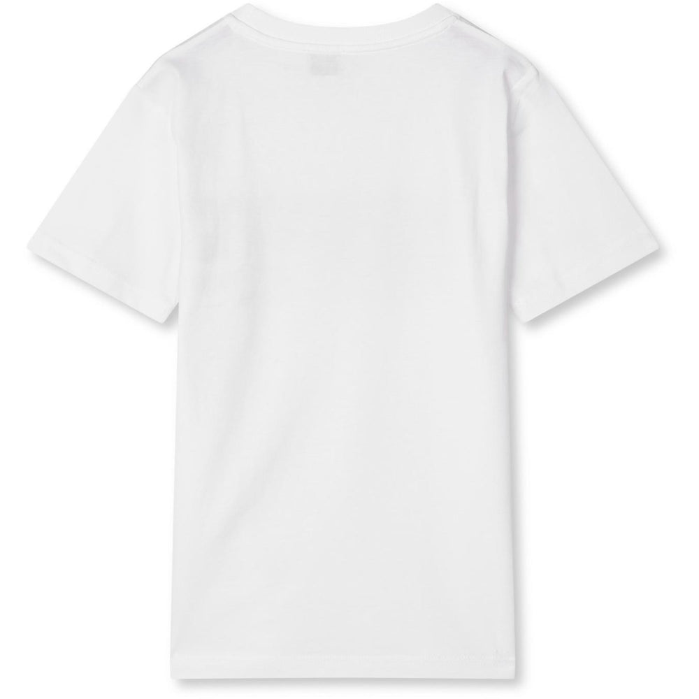 Køb Mads Nørgaard White Printed T-shirt Thorlino T-shirt
