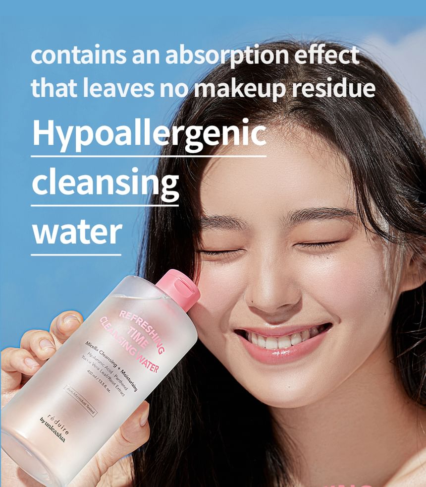 UNLEASHIA - reduire Refreshing Time Cleansing Water