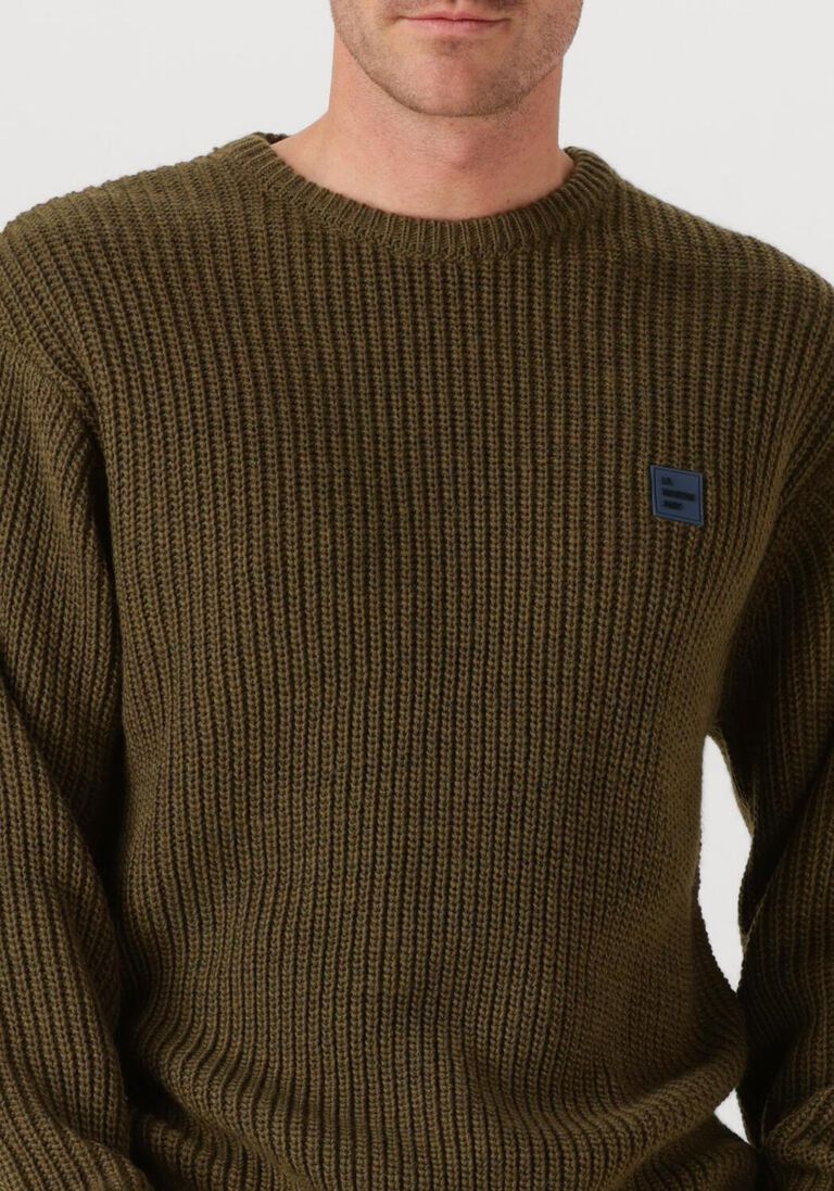 khaki american vintage trui crashway crew