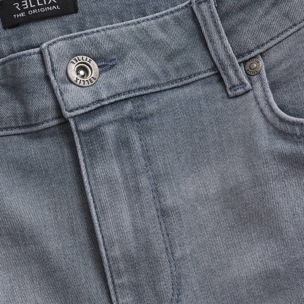 Rellix straight leg jeans medium blue denim
