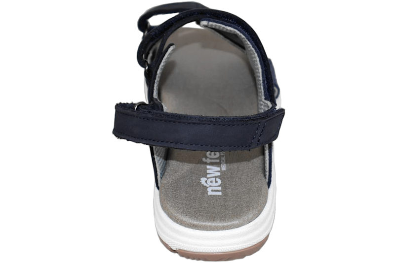 NEW FEET SANDAL I MØRKEBLÅ NUBUCK