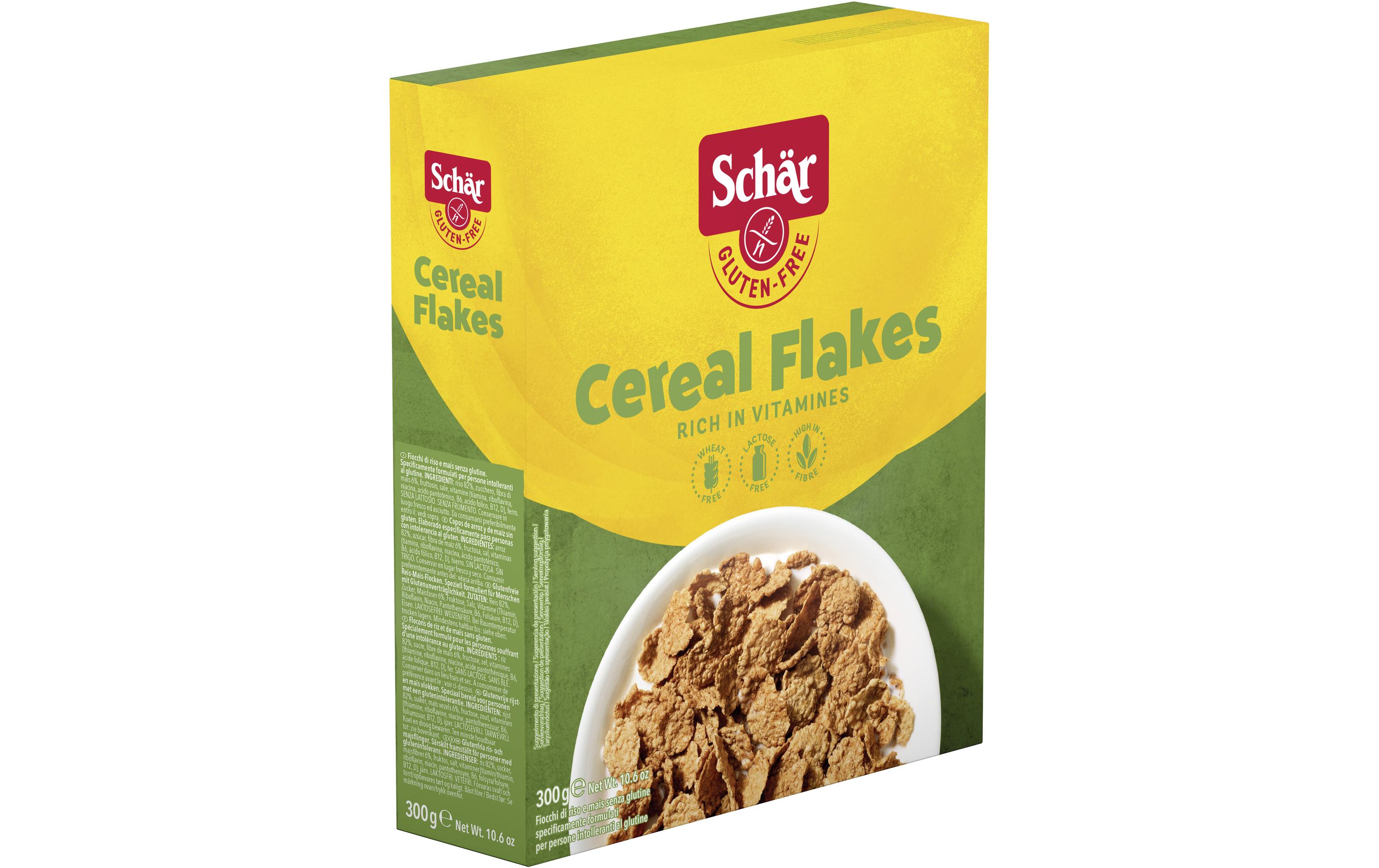 Cerealien Cereal Flakes glutenfrei 300 gReis-Mais-Flocken angereichert mit Vitaminen und Eisen
