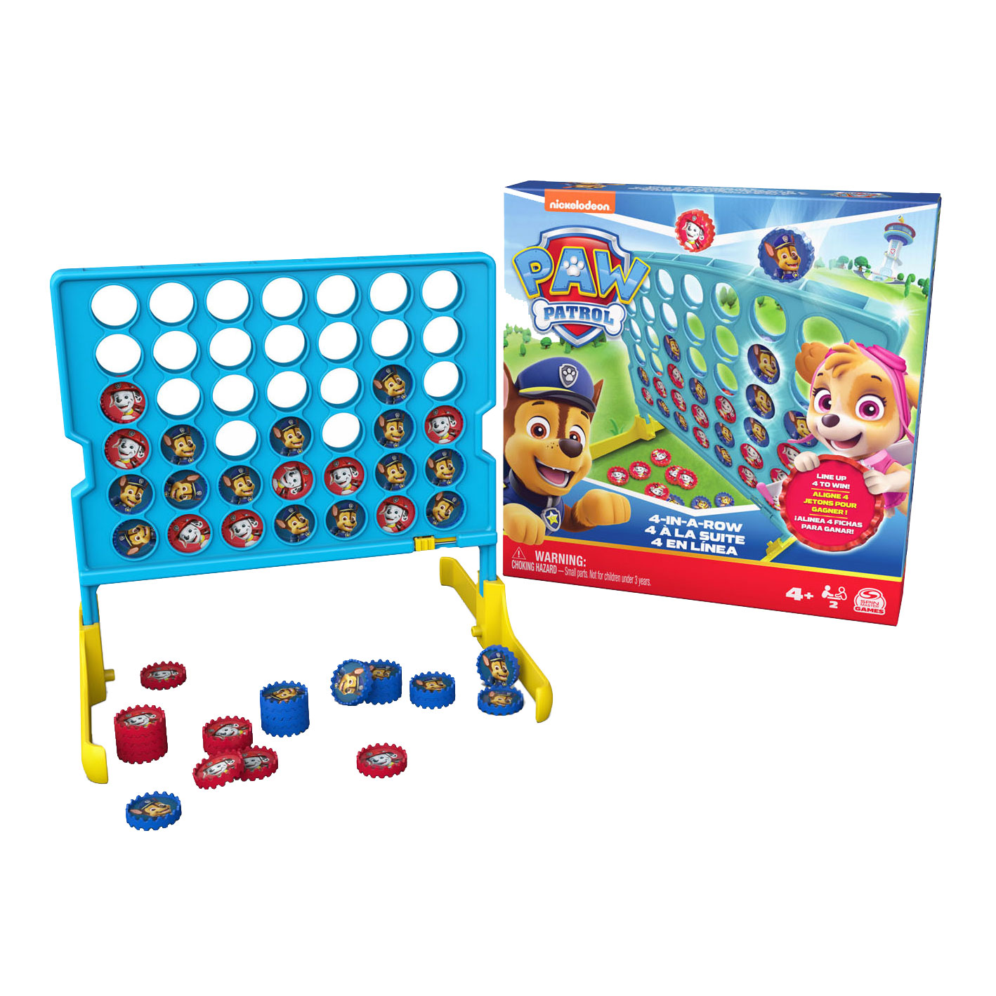 PAW Patrol Vier op een Rij
