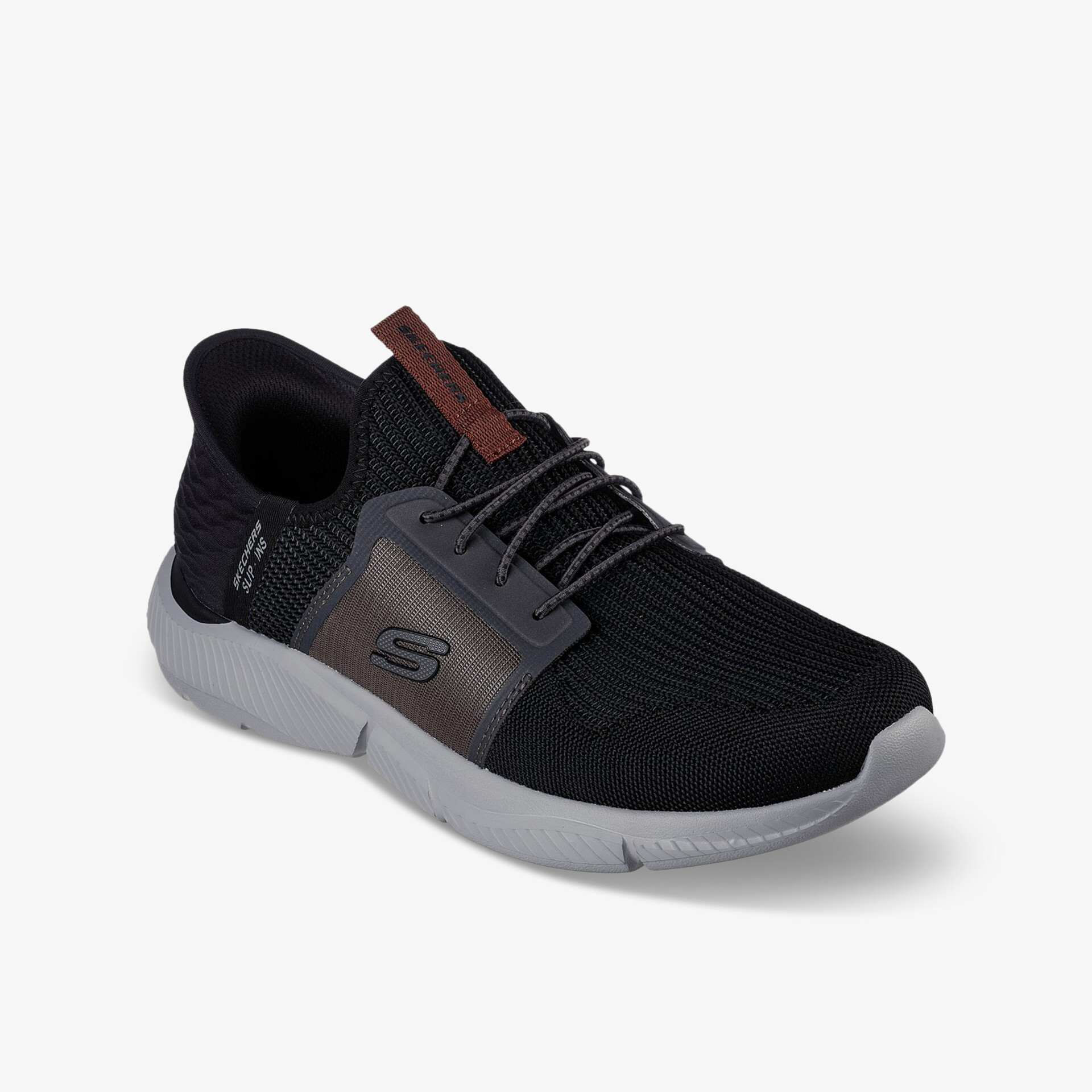 SKECHERS INGRAM Herren Slip On schwarz