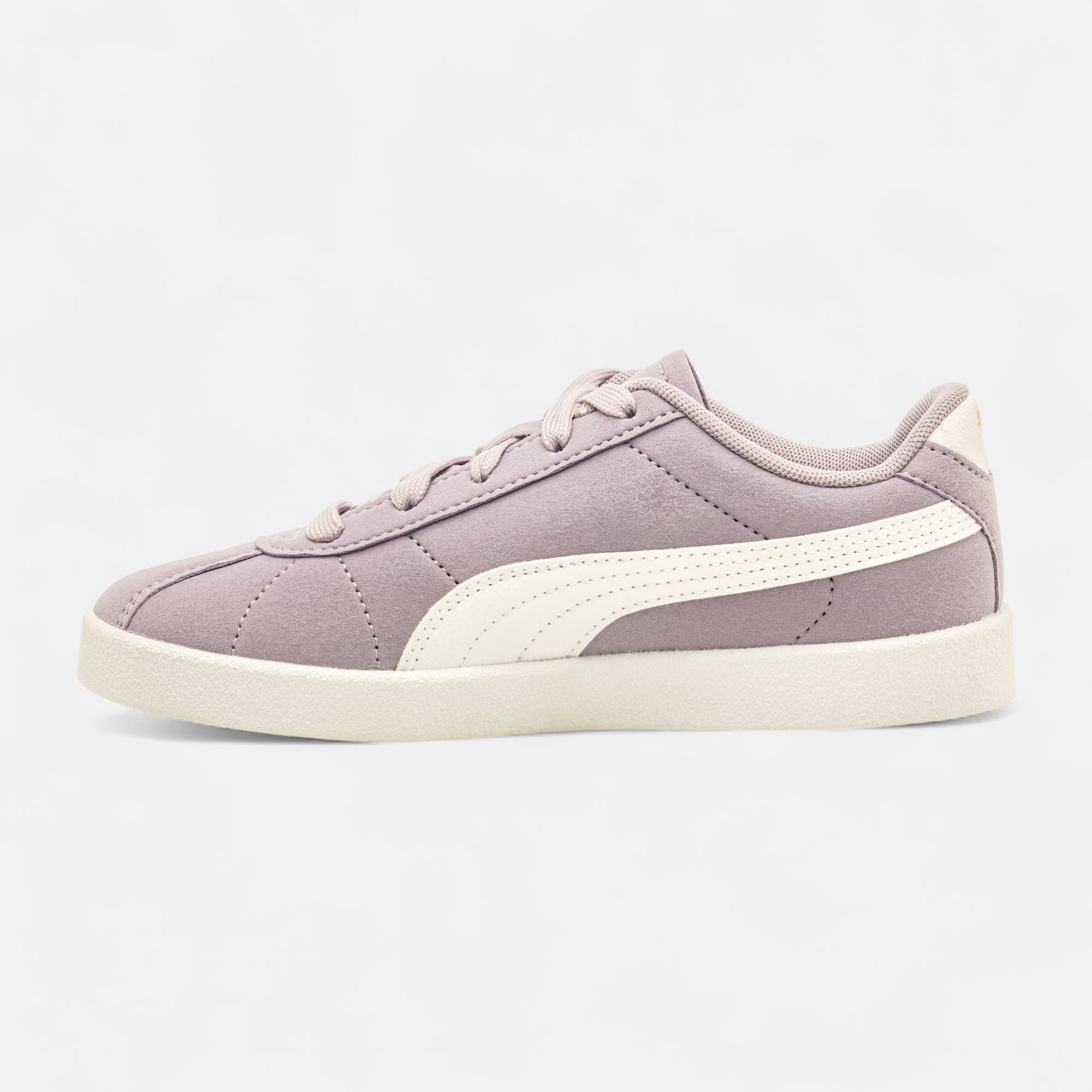 Sneakers Fille en cuir violet