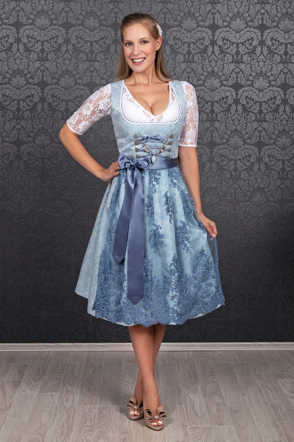 Midi Dirndl 2-teilig Cloé