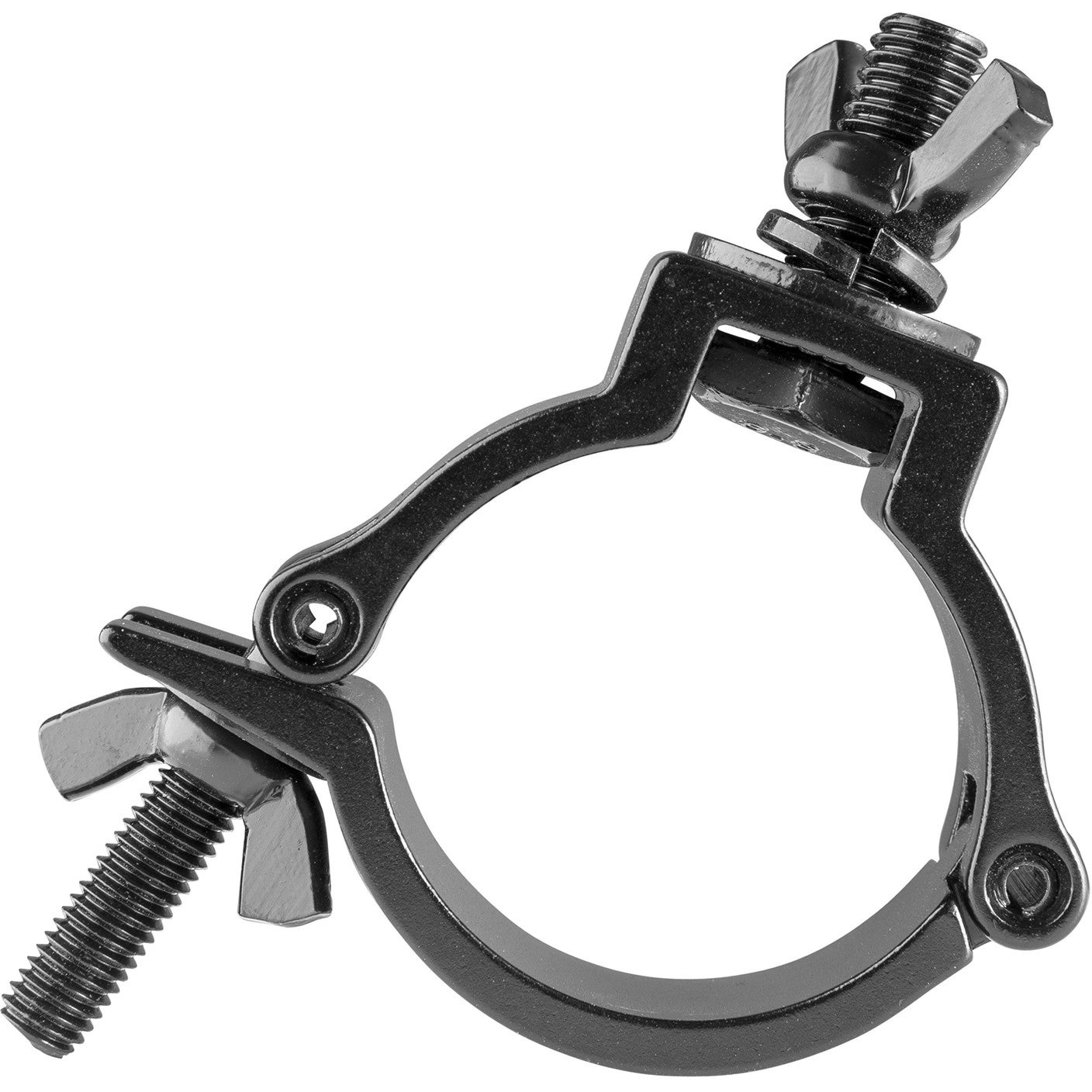 BeamZ BC50B-100 zwarte slimline half coupler 100 kg