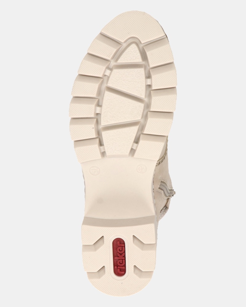 Rieker Veterboots  - ecru