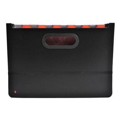 Exacompta Exactive - Classeur ménager (valisette trieur) 24 onglets - noir