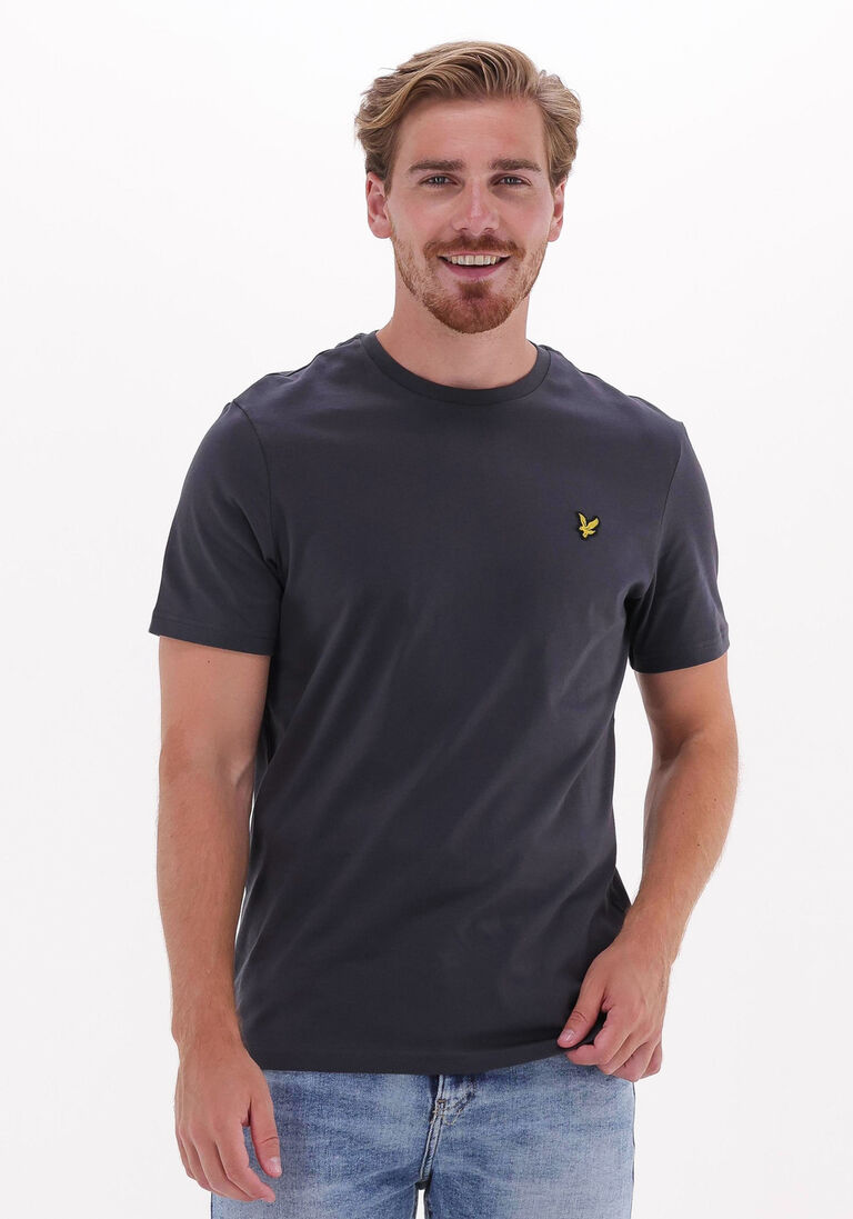 LYLE & SCOTT grijze lyle & scott t-shirt plain t-shirt