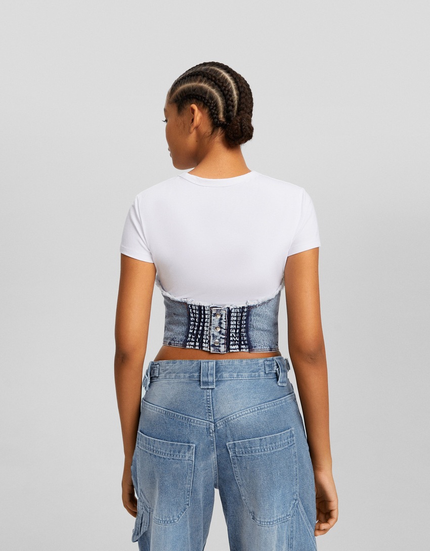 Corset de jeans