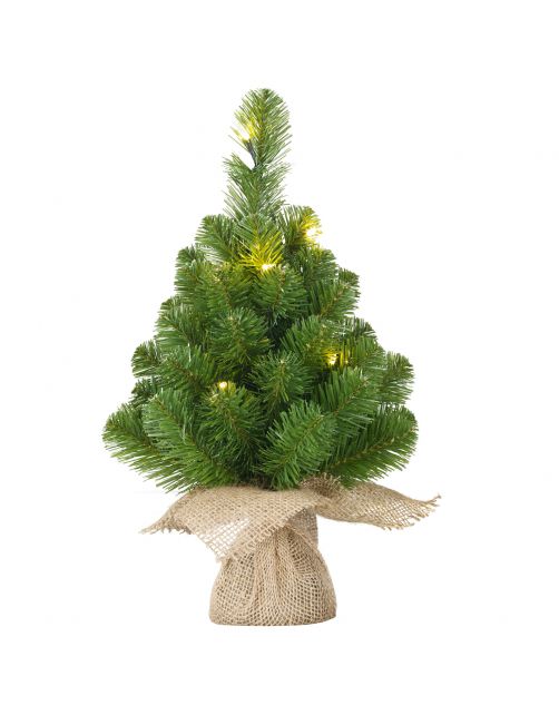 Black Box Trees Norton Kerstboom - Kunstgroen - 45 cm 10 led