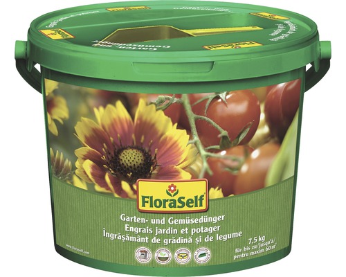 FloraSelf tuin- en groentemeststof 7,5 kg