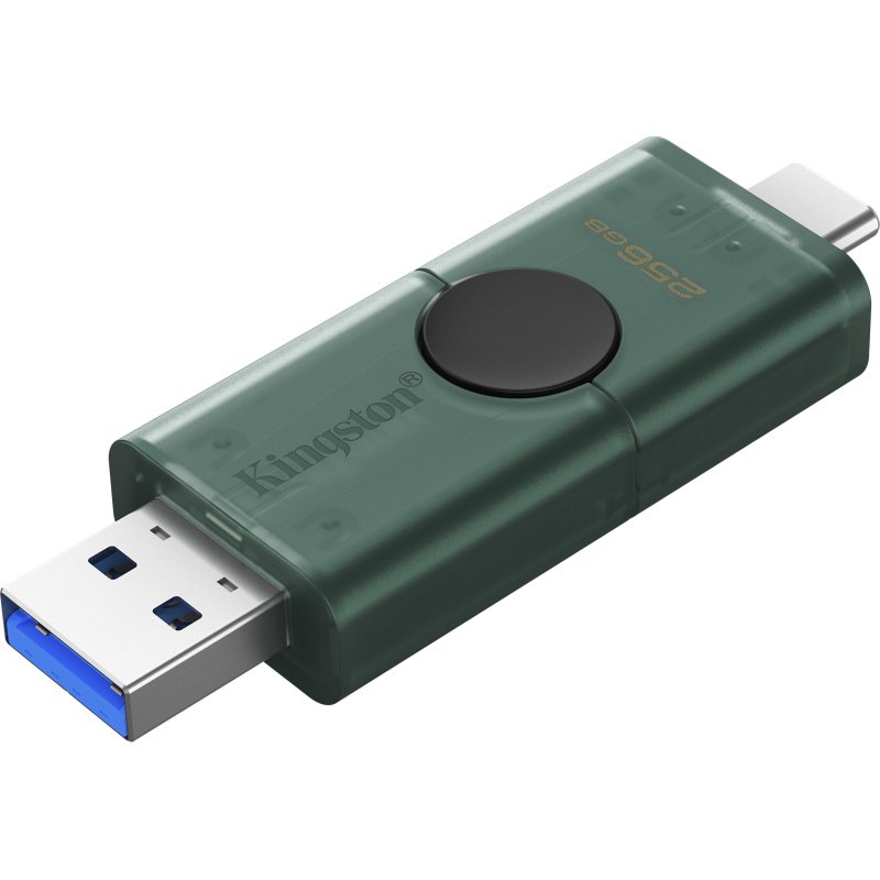 Kingston Technology DataTraveler 256 Go USB-A + USB-C 3.2 Gen 1 DuoG2
