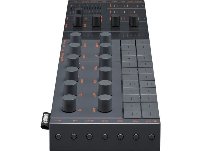 Yamaha Production Center SEQTRAK Schwarz Drum-Machine, Synthesizer, Sampler, Sequenzer, MIDI- und USB-Audio-Interface