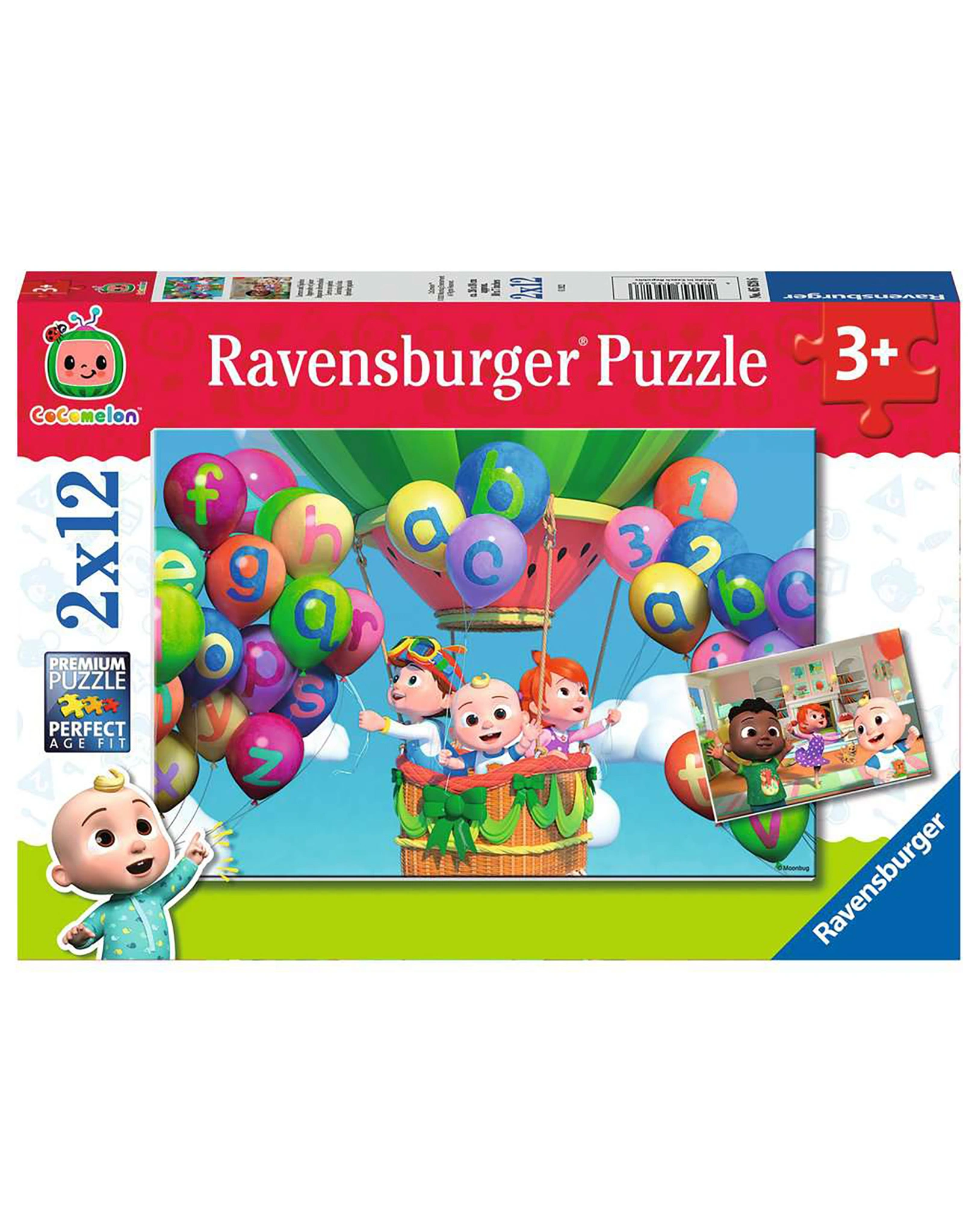 Puzzle LERNEN UND SPIELEN 2x12-teilig