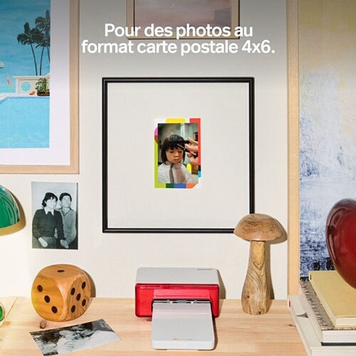 Imprimante photo Polaroid Coffret Everything box Hi-Print 4x6 (2 cartouches incluses - 80 feuilles)