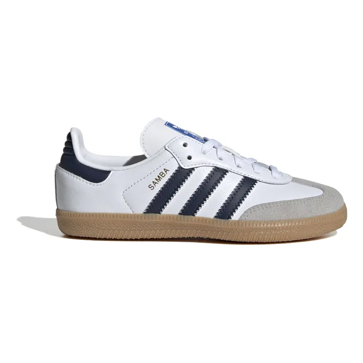 Adidas Baskets Samba Lacets Semelle Gomme | Bleu marine