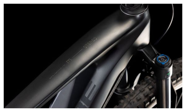VTT Électrique Tout-Suspendu Cube Stereo Hybrid One44 EX 800 Shimano Deore/Deore XT 12V 800 Wh 27.5'' Noir Blackline 2025
