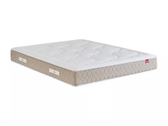 Clémaé 2 - Matelas à ressorts et latex, accueil équilibré - 140x190 cm