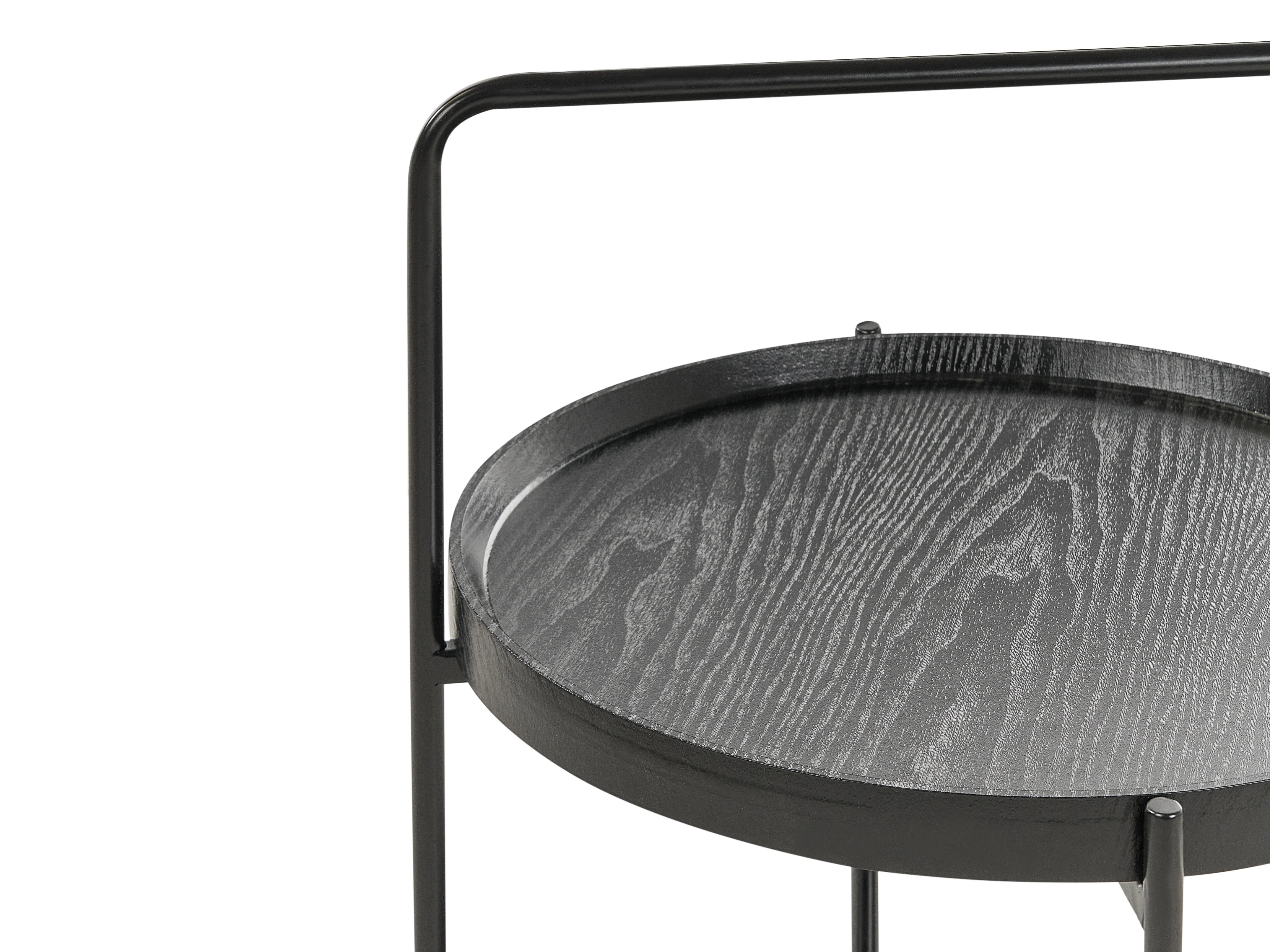 Bijzettafel EVART Zwart