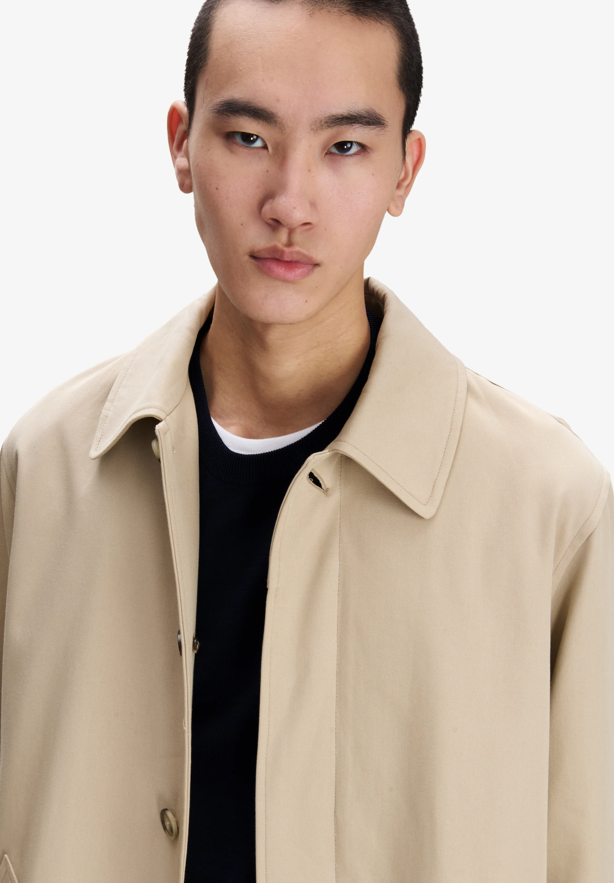 Mac beige en gabardine de coton - Beige