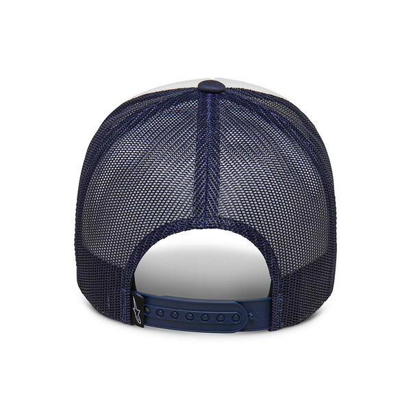 Alpinestars - Casquette Clarified Foam Trucker Blanc / Rouge / Navy